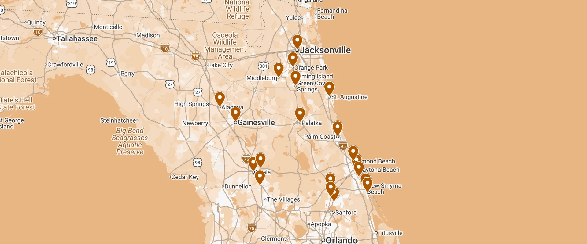 map full width